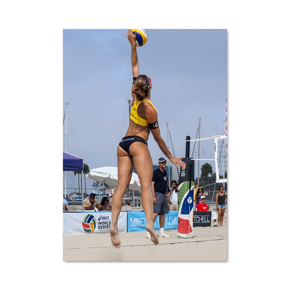 Poster Saut en Plage